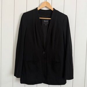 Madewell Tribune Blazer Black